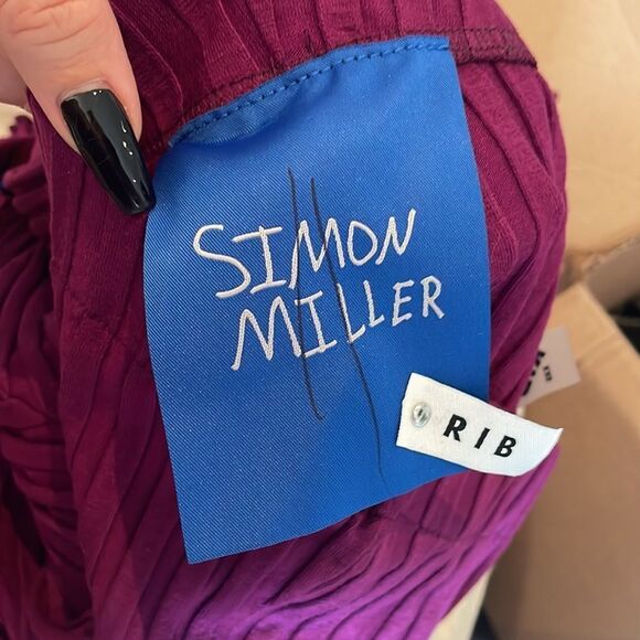 SOLD! Simon Miller Cyrene rib pants plum new no tags - Picture 16 of 16